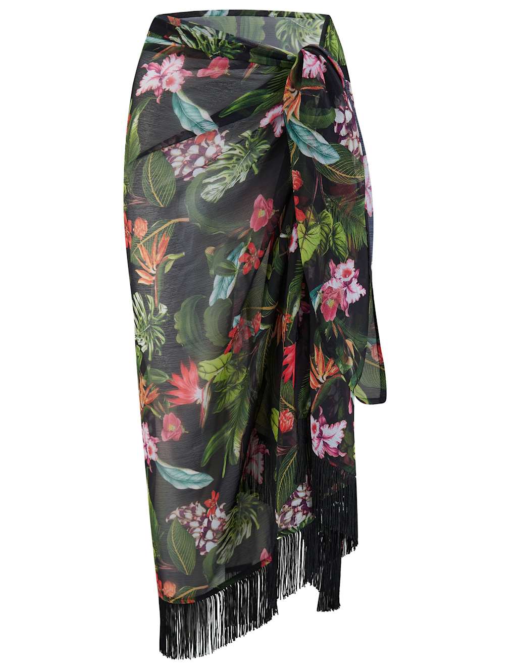 Chiffon Beach Cover Up Multiway Sarong 2 of 10