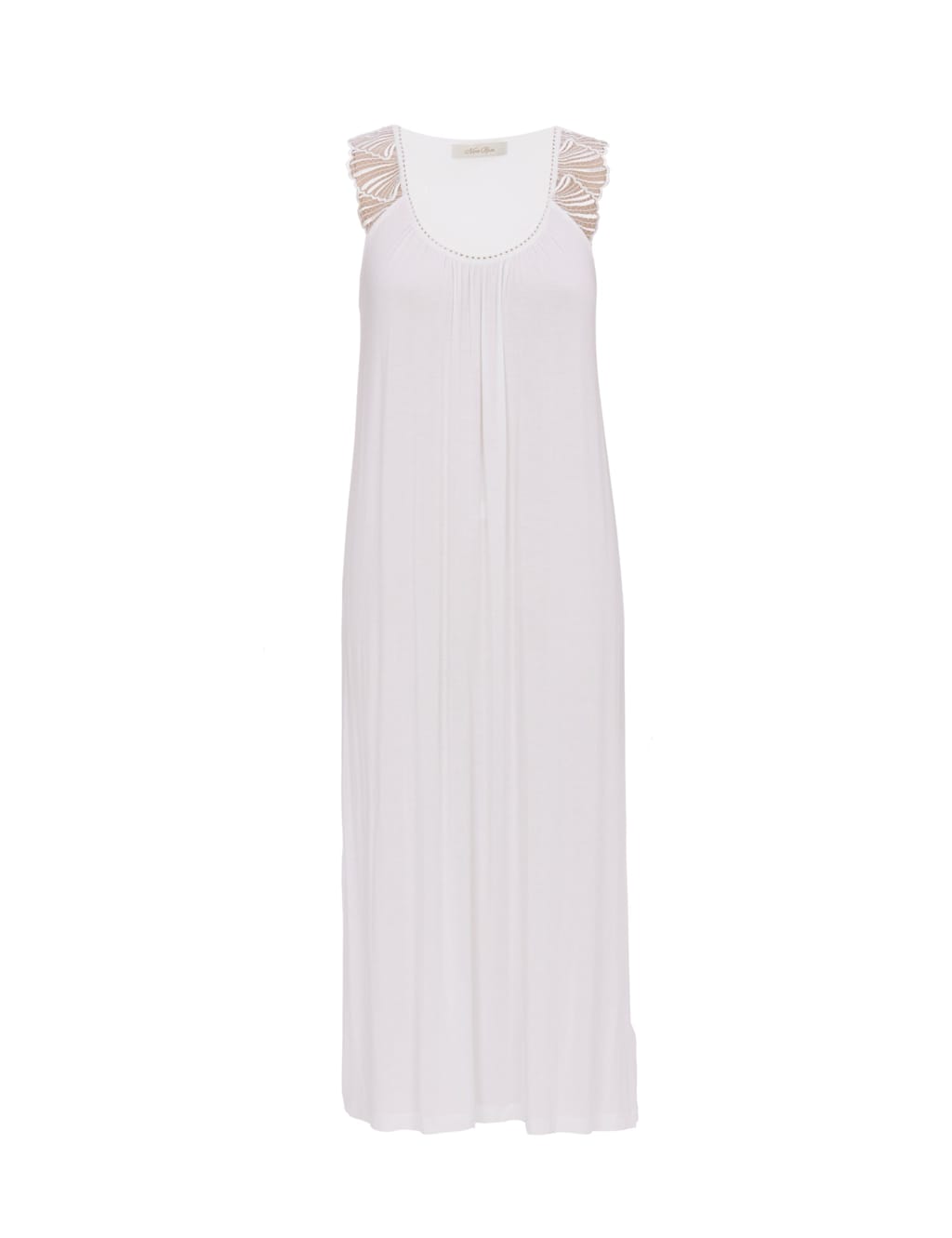 Jersey Lace Detail Nightdress 2 of 4