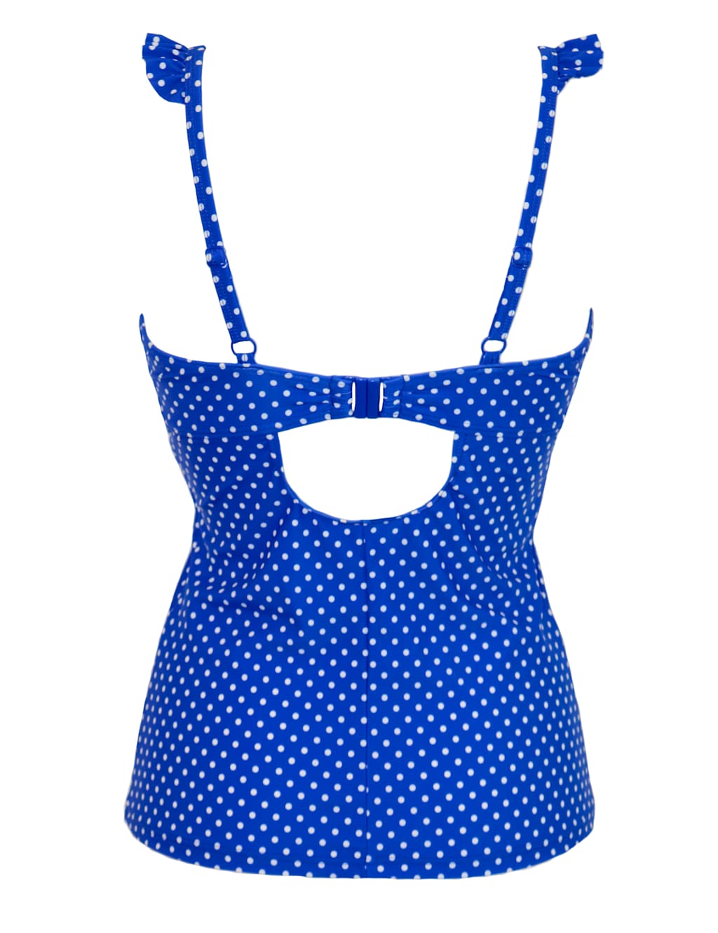 Sicily Polka Dot Wired Padded Tankini Top 5 of 6