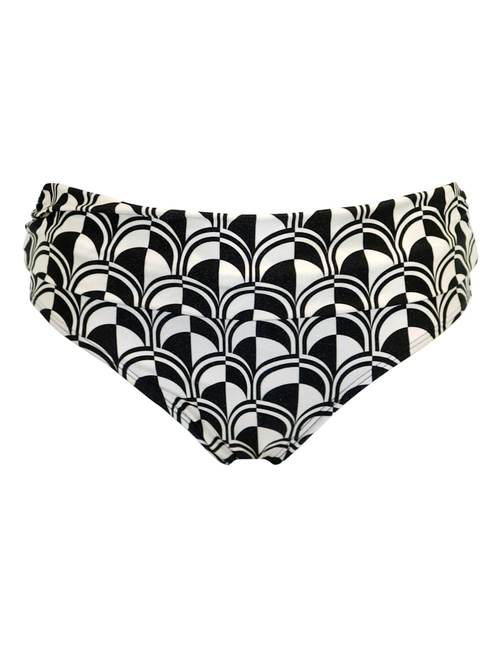 Casablanca Printed Roll Top Bikini Bottoms 2 of 7