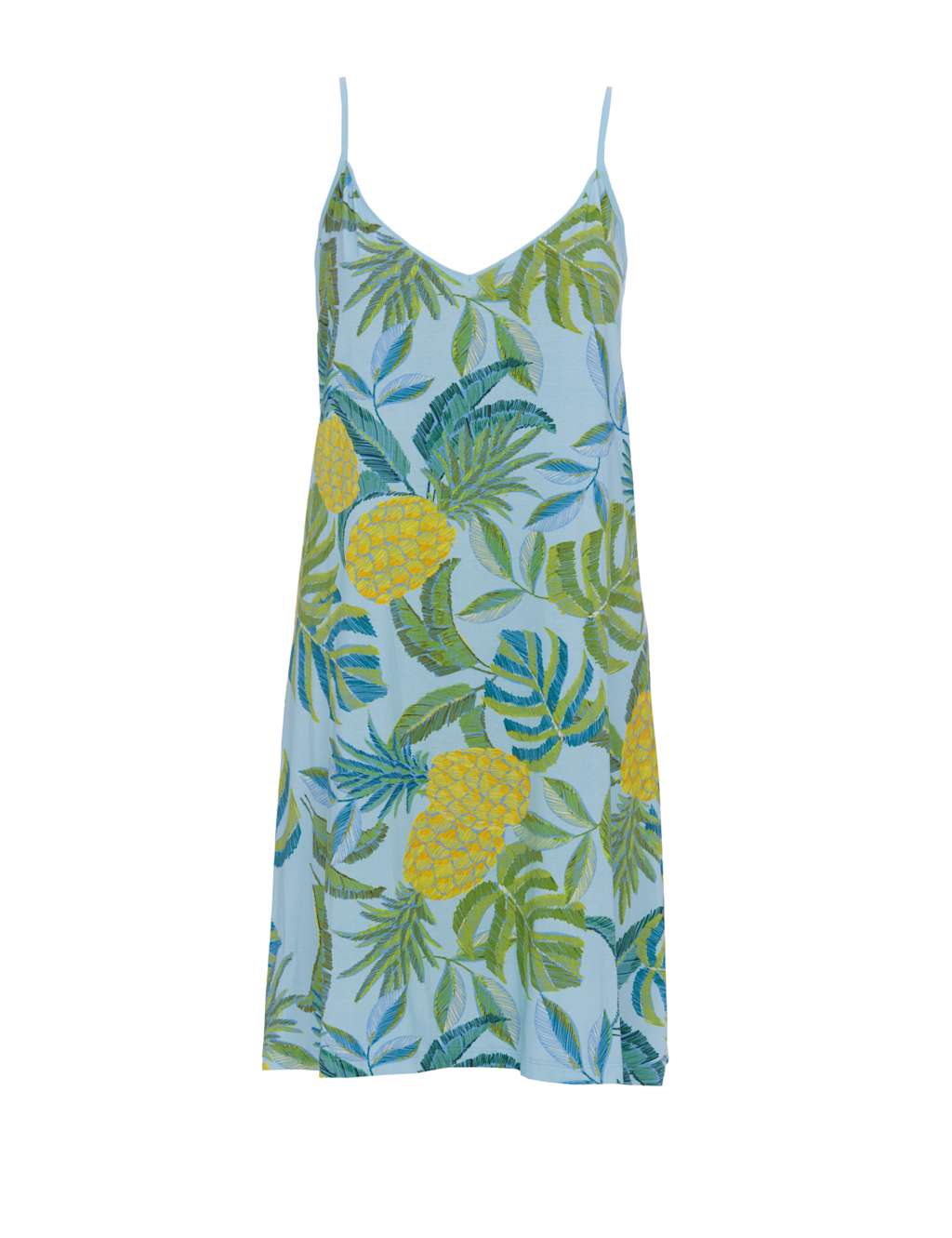 Cotton Modal Pineapple Print Nightdress 2 of 4