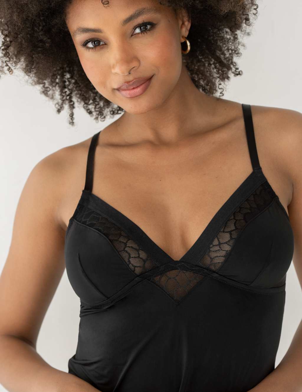 Geo Sculpt Strappy Chemise 7 of 8