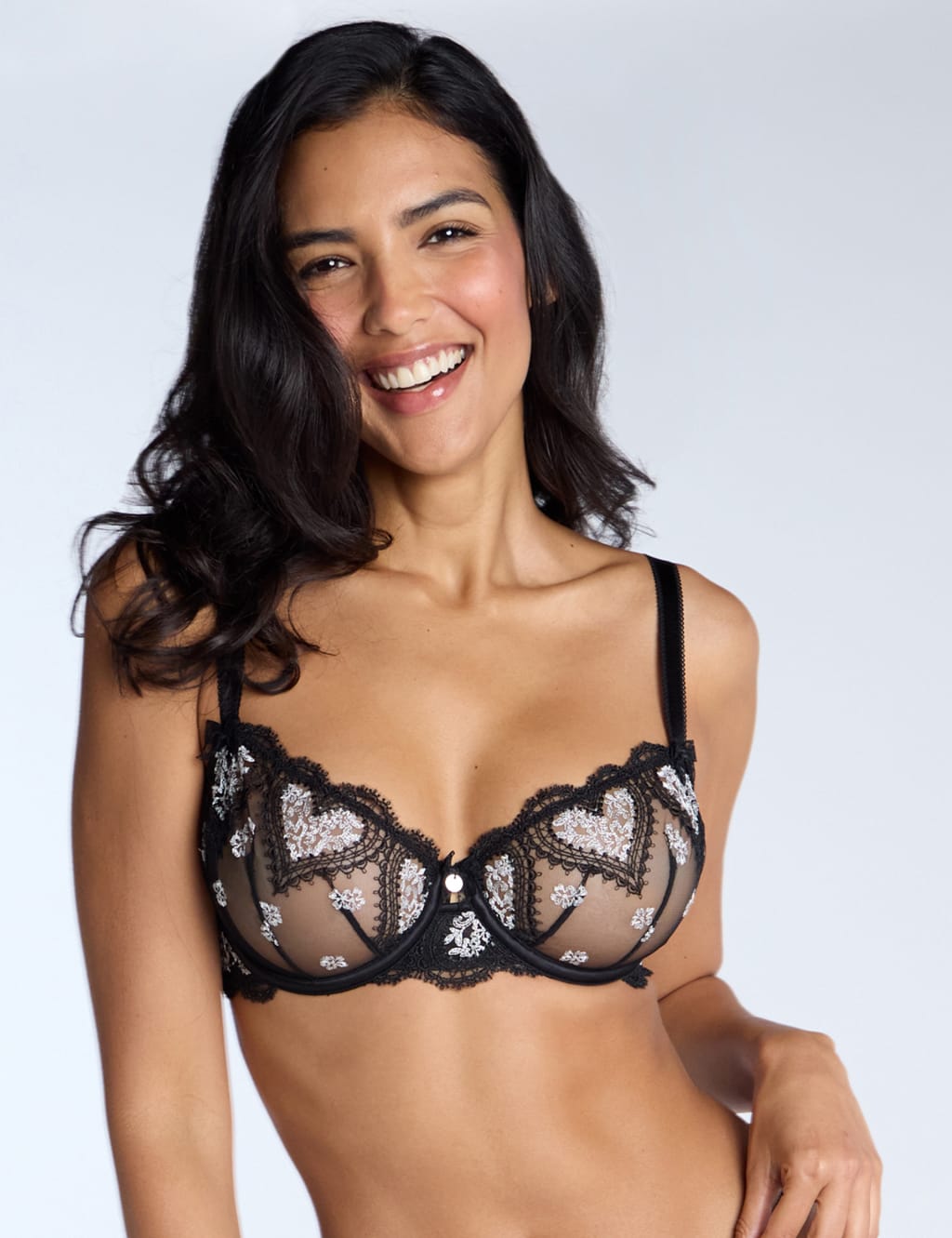 Amore Embroidered Balconette Bra (B-G) 7 of 7