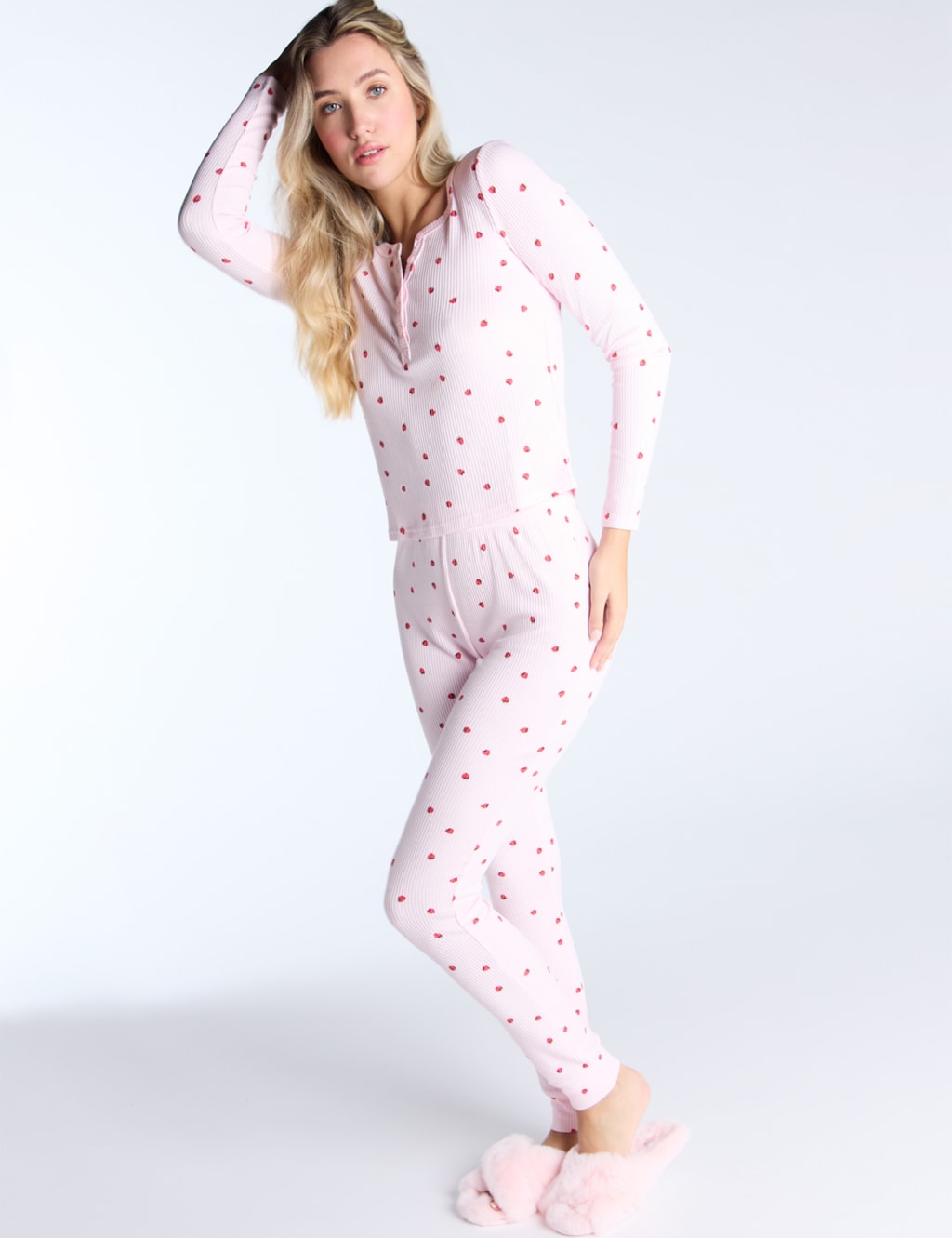 Strawberry Print Pyjama Set 6 of 6