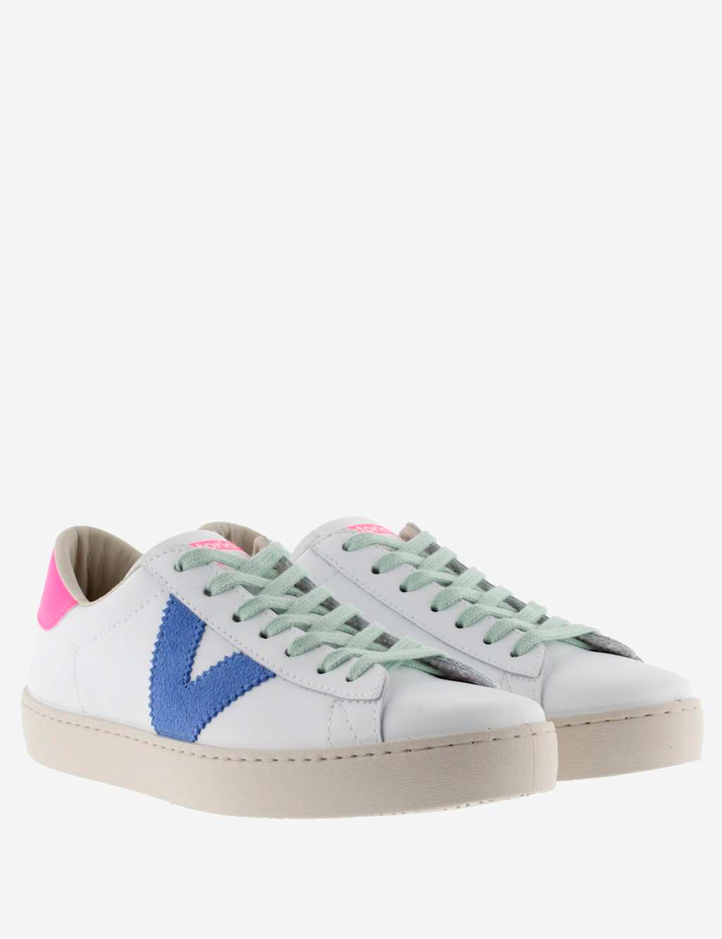 Berlin Neon Lace Up Trainers 2 of 5