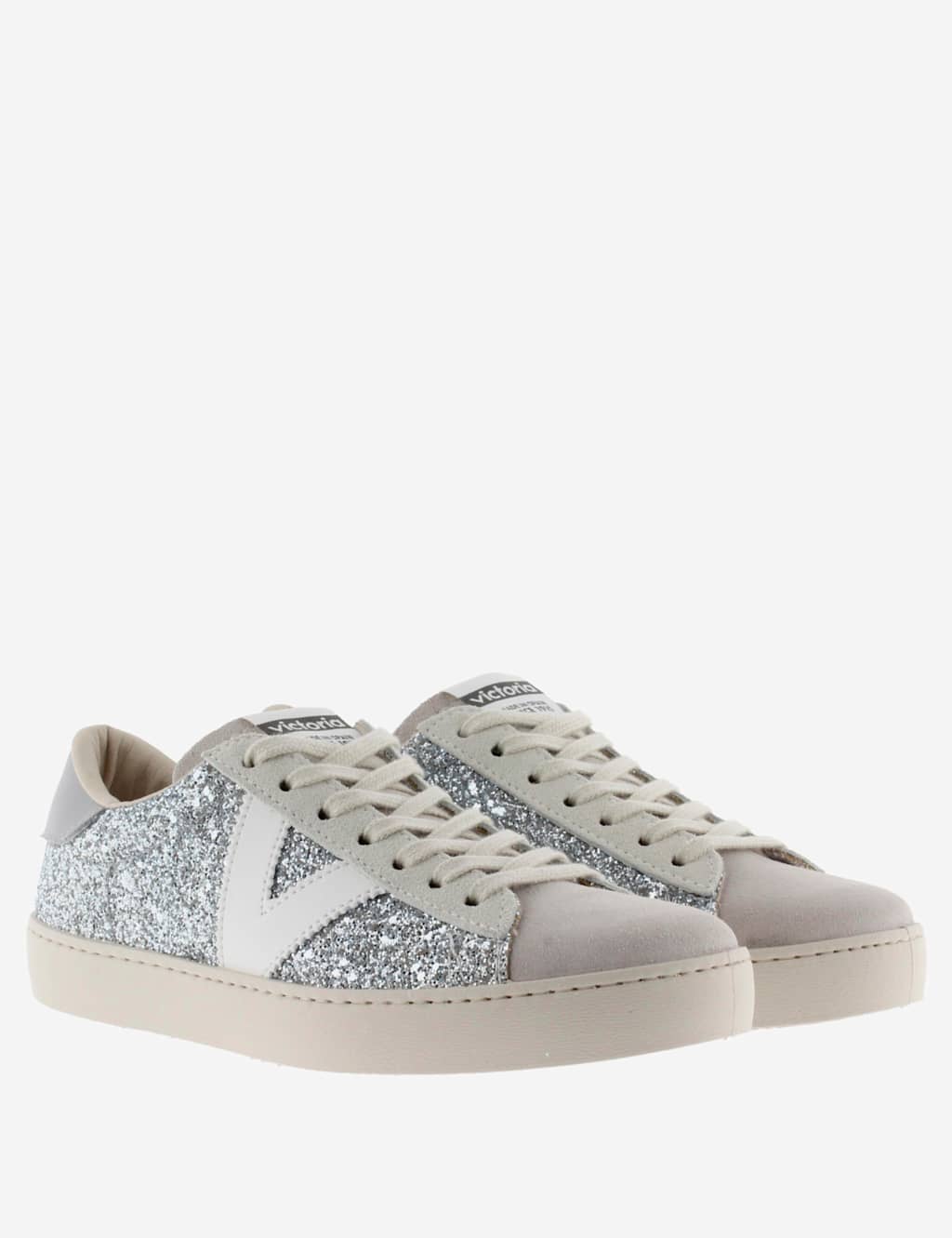 Berlin Glitter Leather Trainers 2 of 5