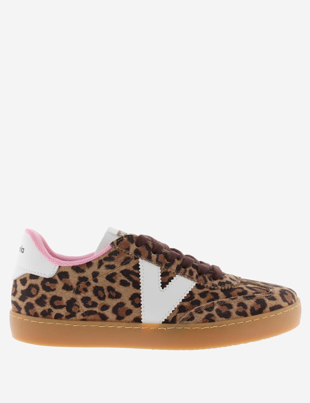 Berlin Leopard Suede Trainers 1 of 5