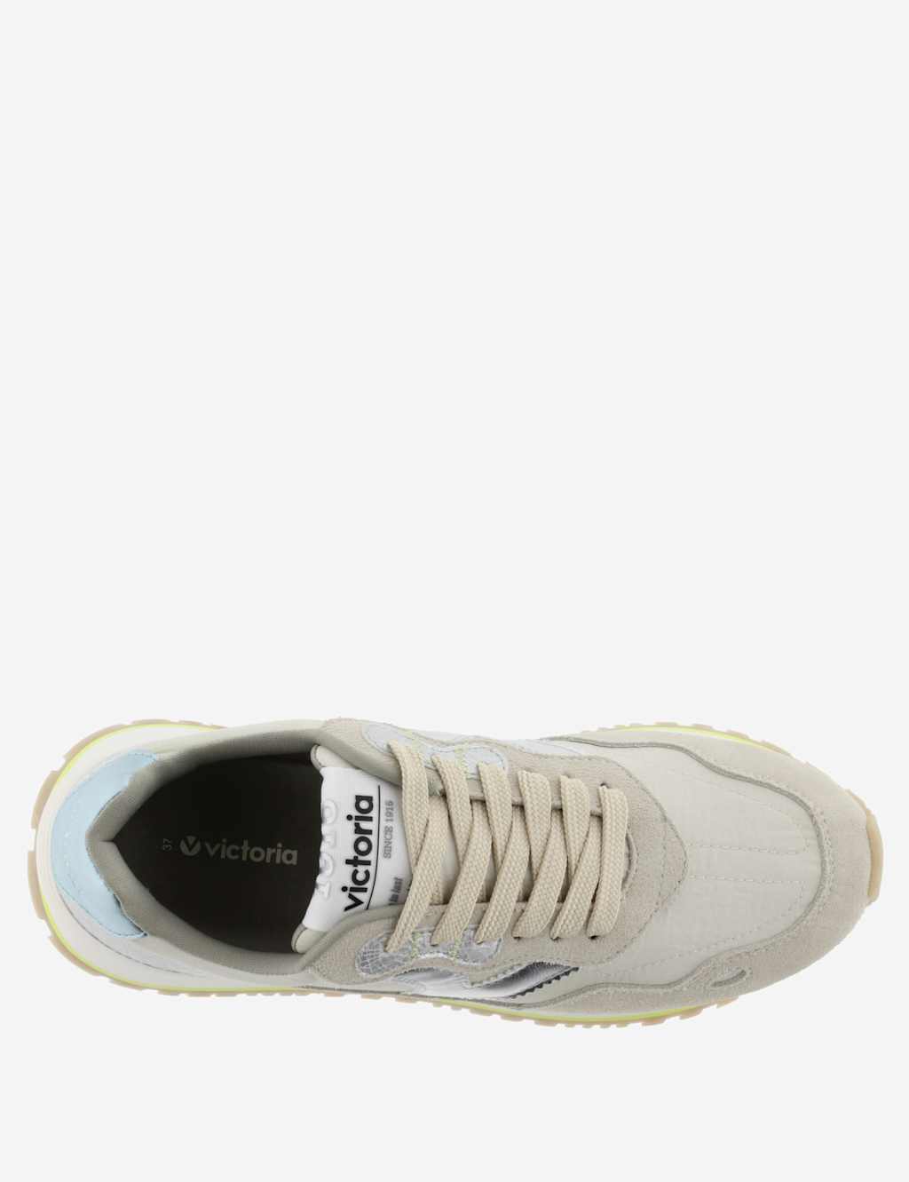Viento Nylon Leather Trainers 4 of 5