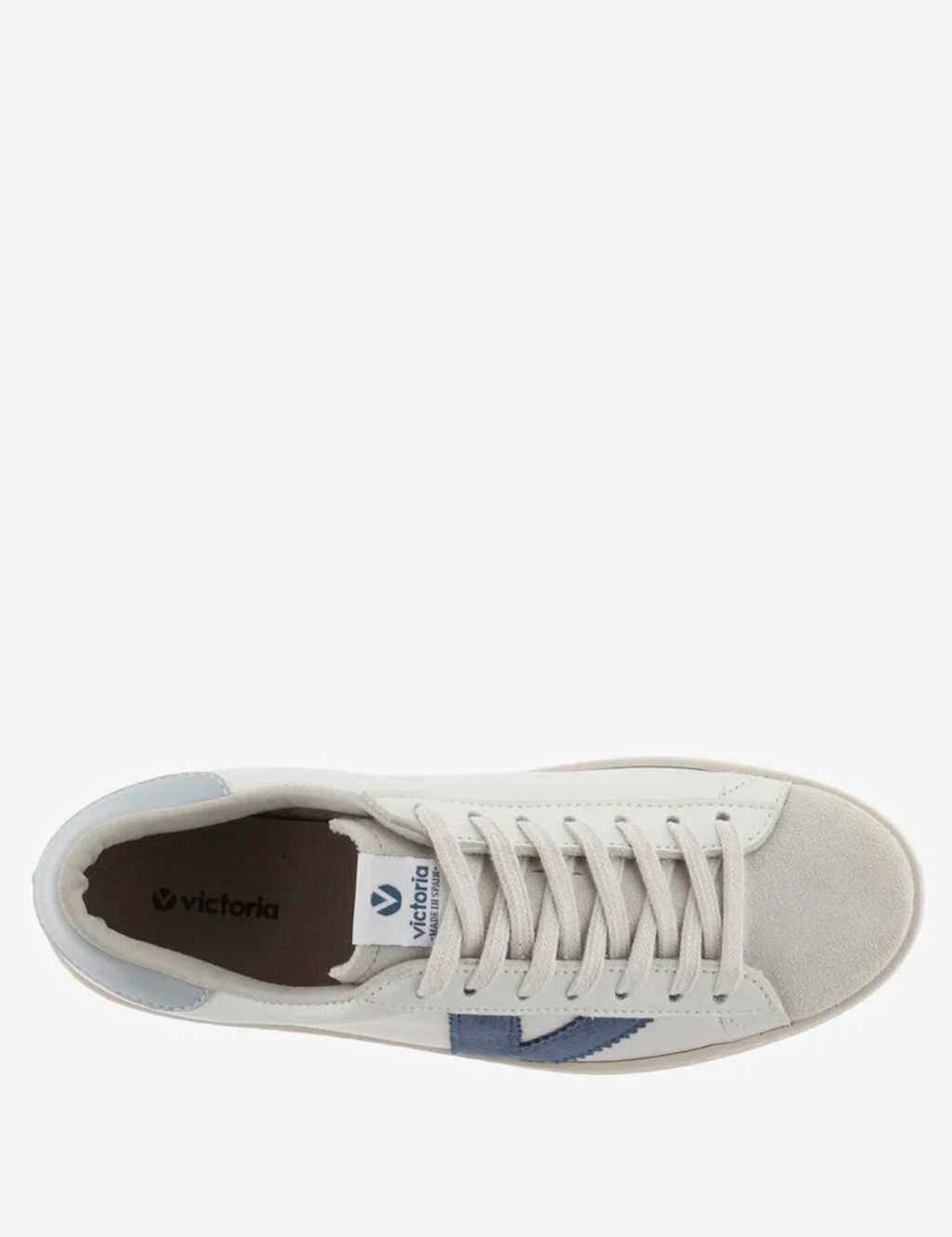 Berlin Leather Side Detail Trainers 3 of 4