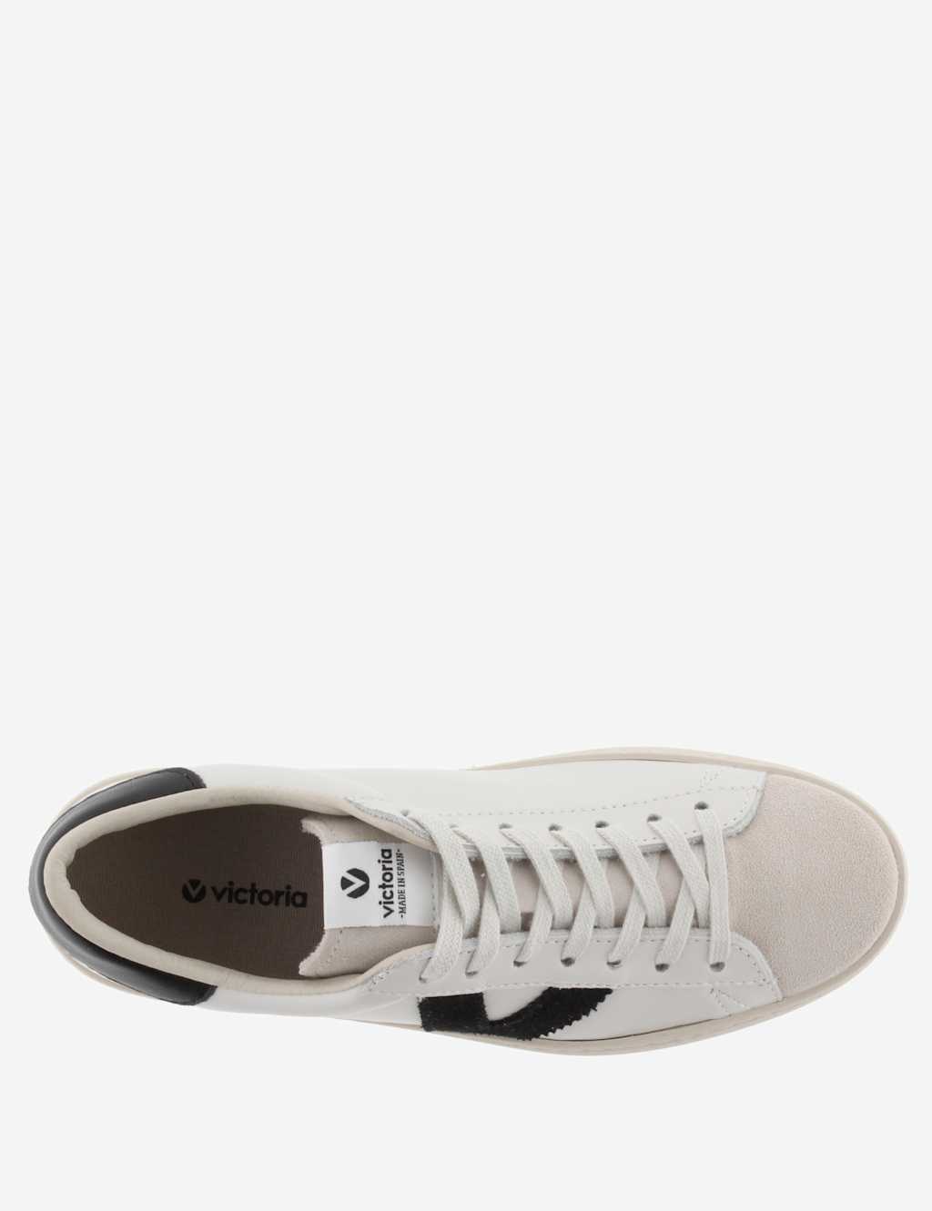 Berlin Leather Side Detail Trainers 3 of 4