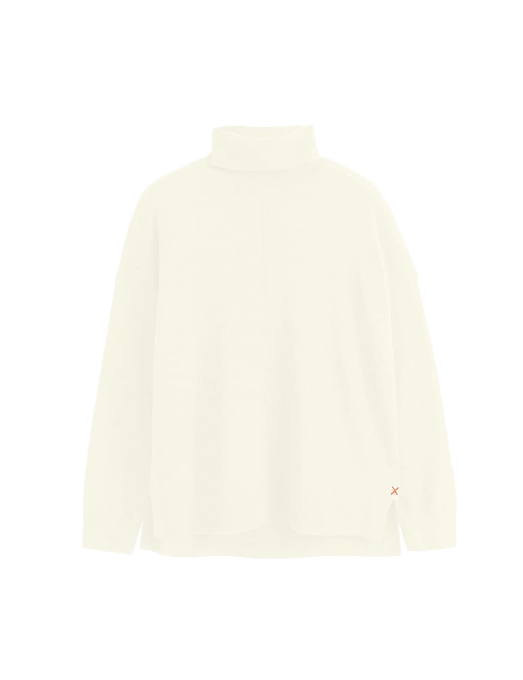 Wool Rich with Cashmere Roll Neck Relaxed Jumper 2 of 3