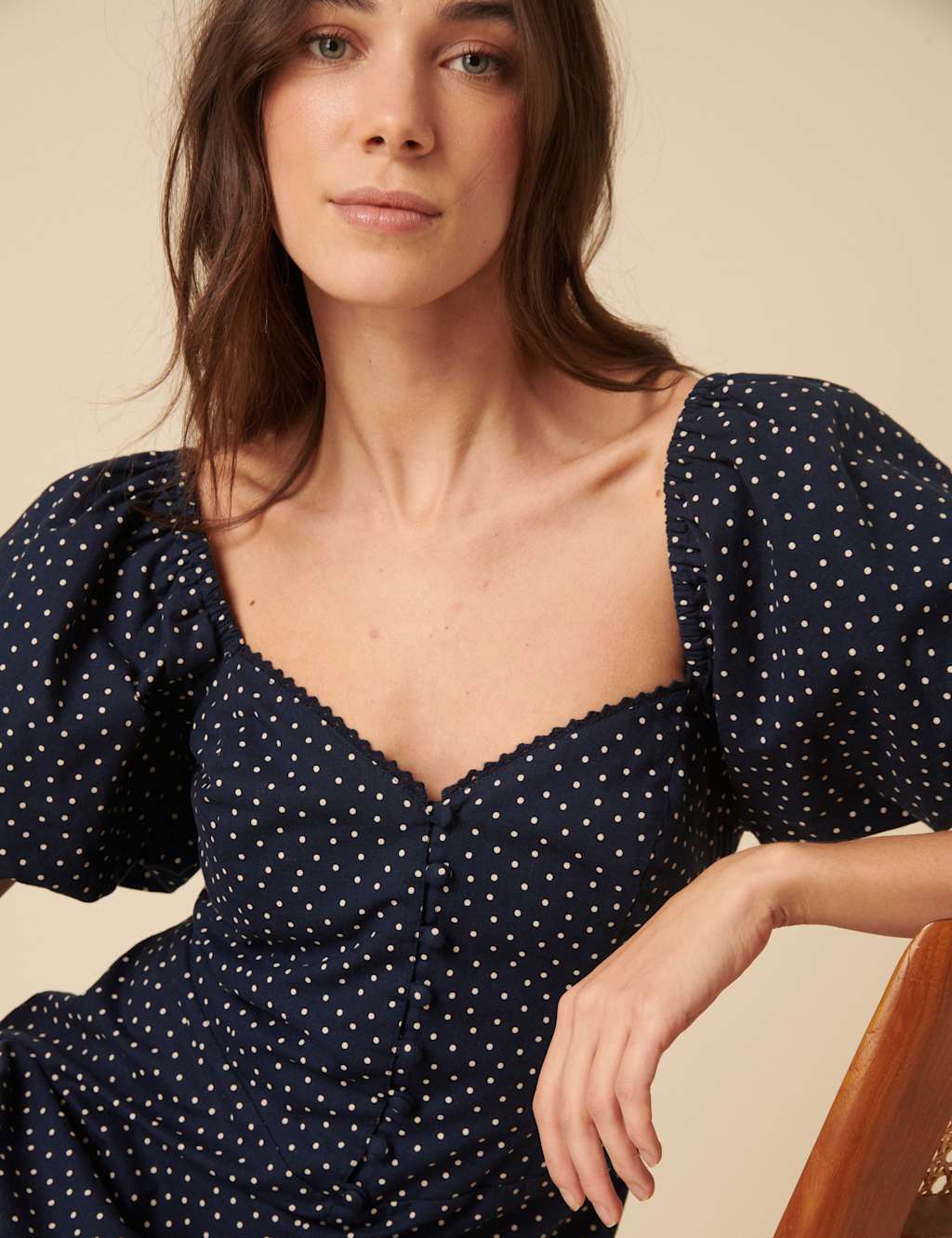 Cotton Rich Polka Dot Jumpsuit 4 of 4
