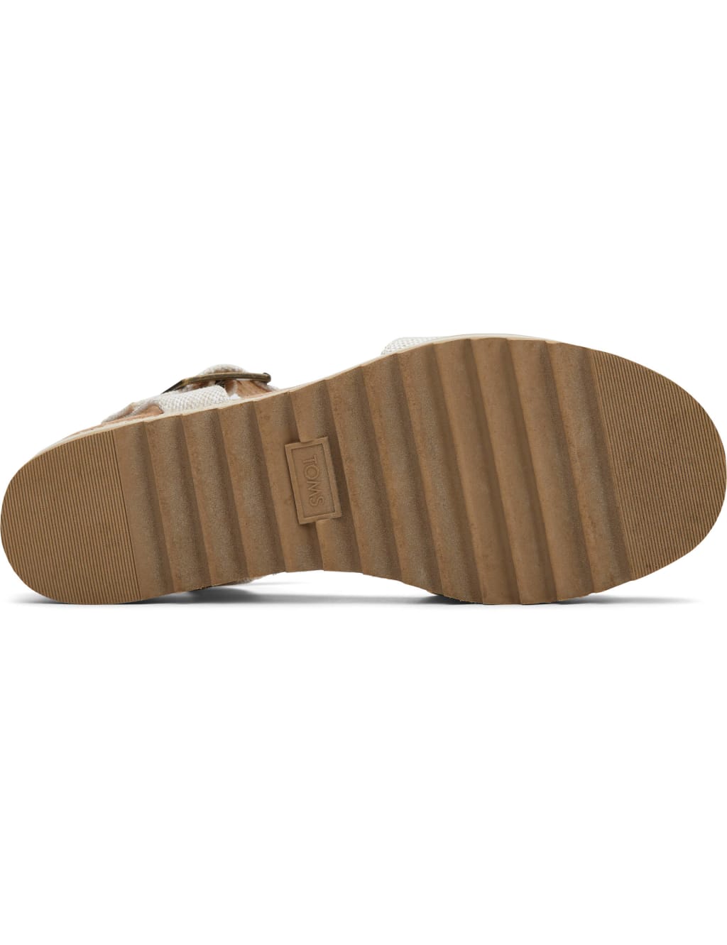 Canvas Buckle Ankle Strap Wedge Espadrilles 5 of 5