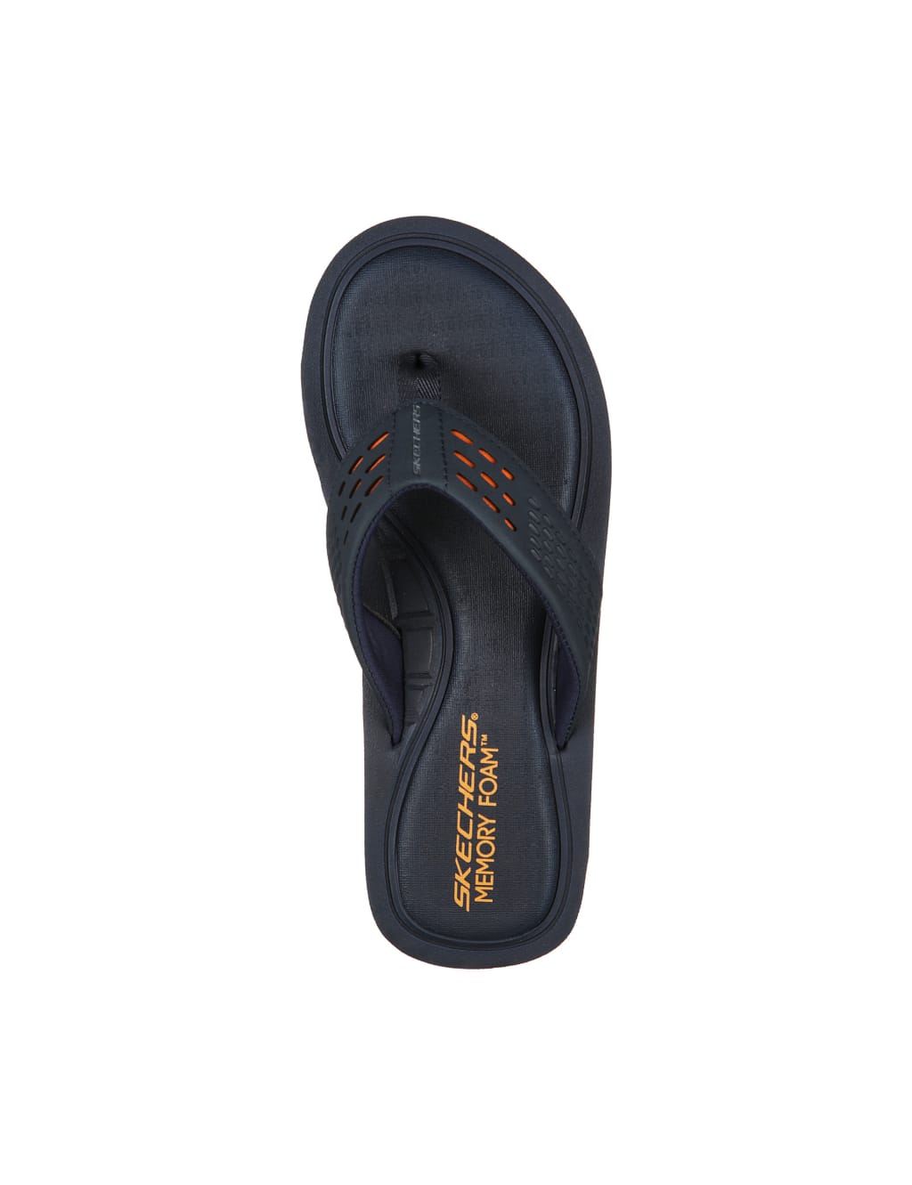 Skechers mens flip flops memory foam cheap