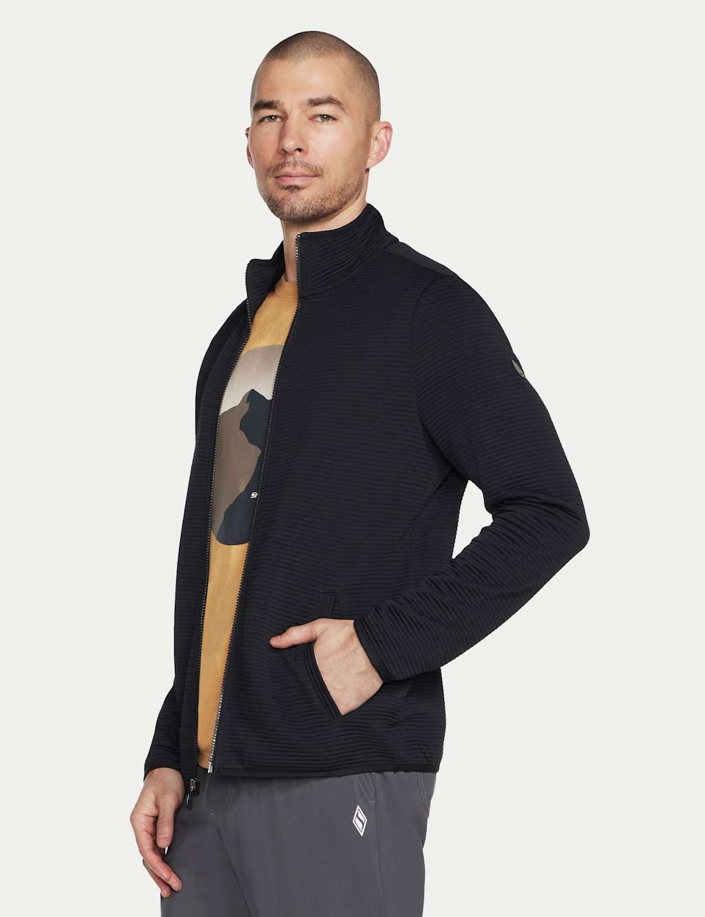 The Hoodless Hoodie Ottoman Jacket 3 of 3