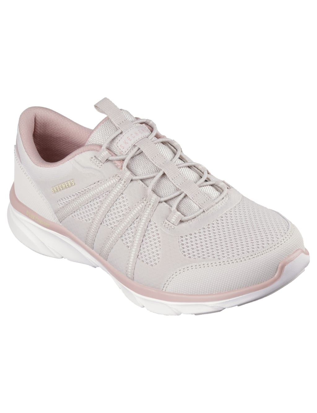 D Lux Comfort Surreal Slip On Trainers Skechers M S