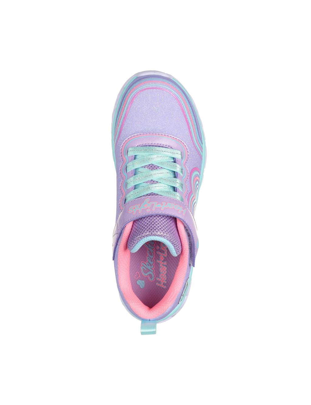 Skechers glitter toe cap trainers cheap