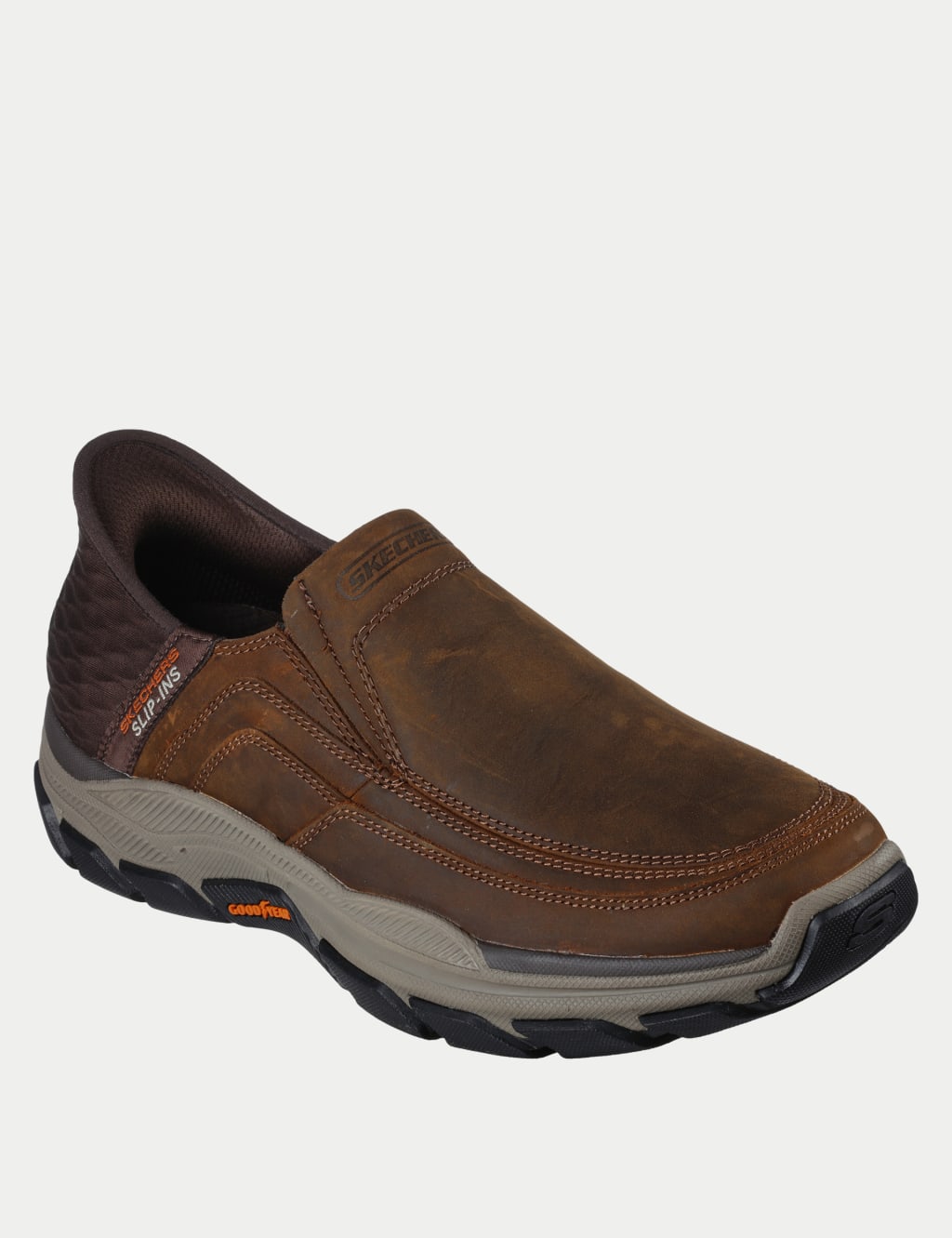 Respected Elgin Slip-ins Leather Trainers 3 of 6