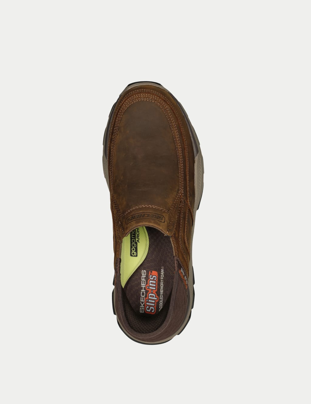 Respected Elgin Slip-ins Leather Trainers 5 of 6