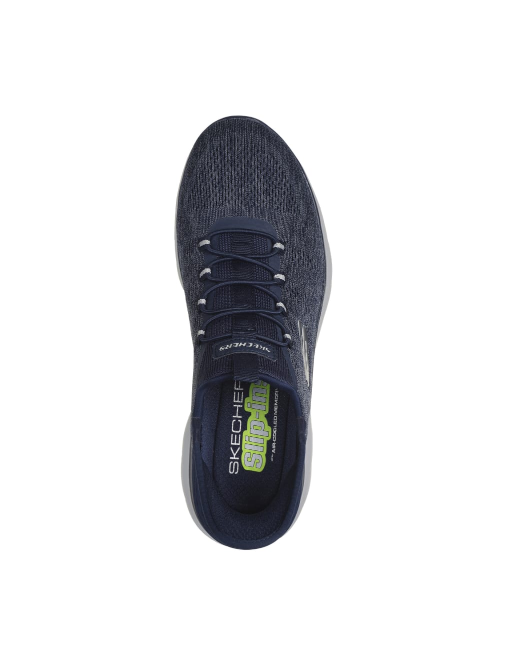 Mens skechers slip on trainers hotsell