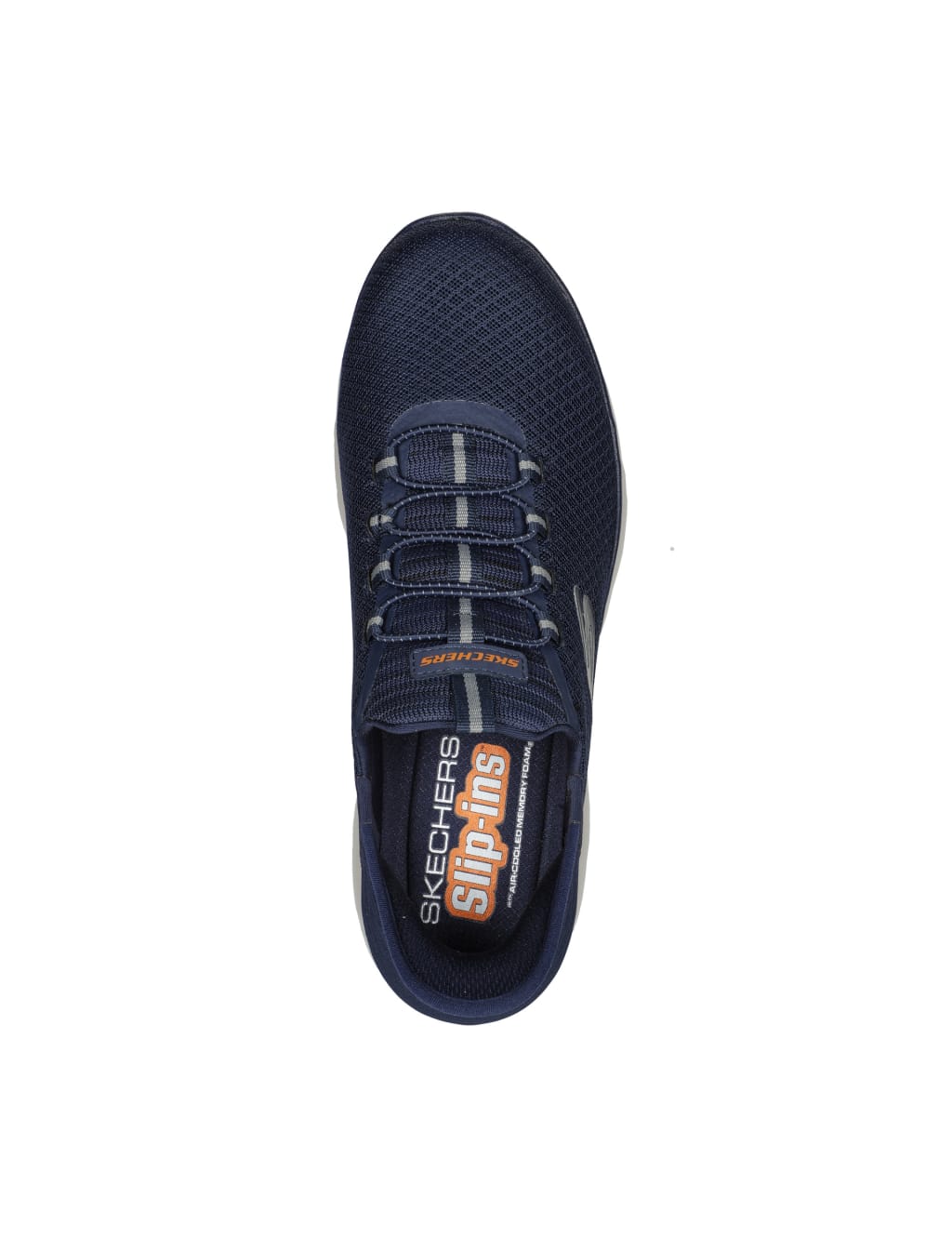 Skechers slip on memory foam mens deals