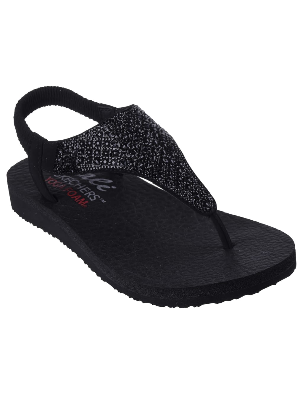 Meditation Rockstar Flat Sandals Skechers M S
