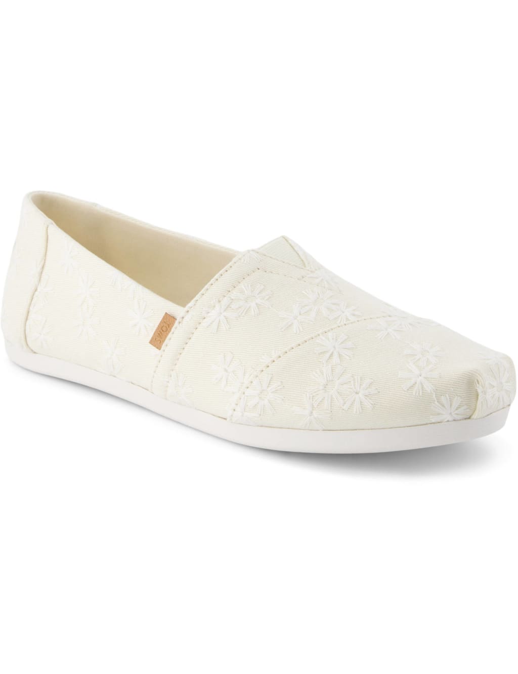 Alpargata Canvas Floral Flat Epradrilles TOMS M S