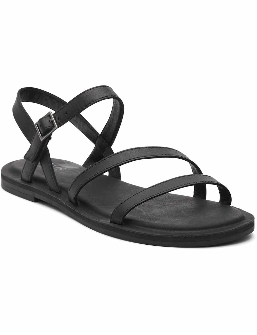Womens leather flat sandals sale