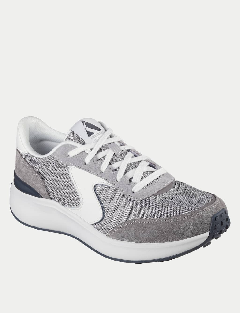 Blvd Retro Revival Lace Up Trainers 3 of 5