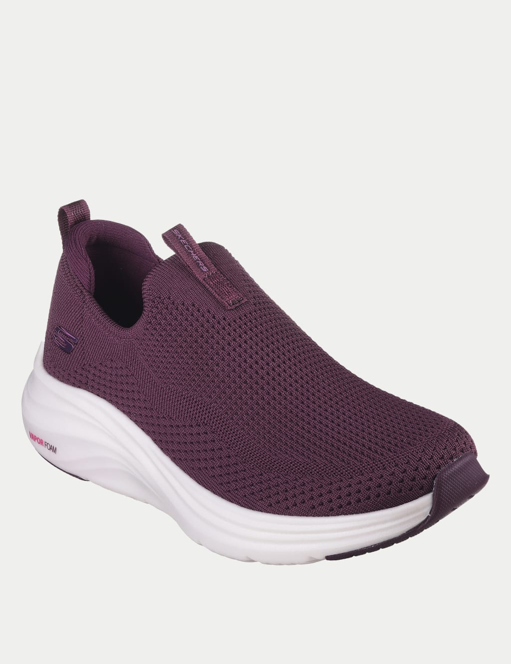 Skechers memory foam womens purple clearance