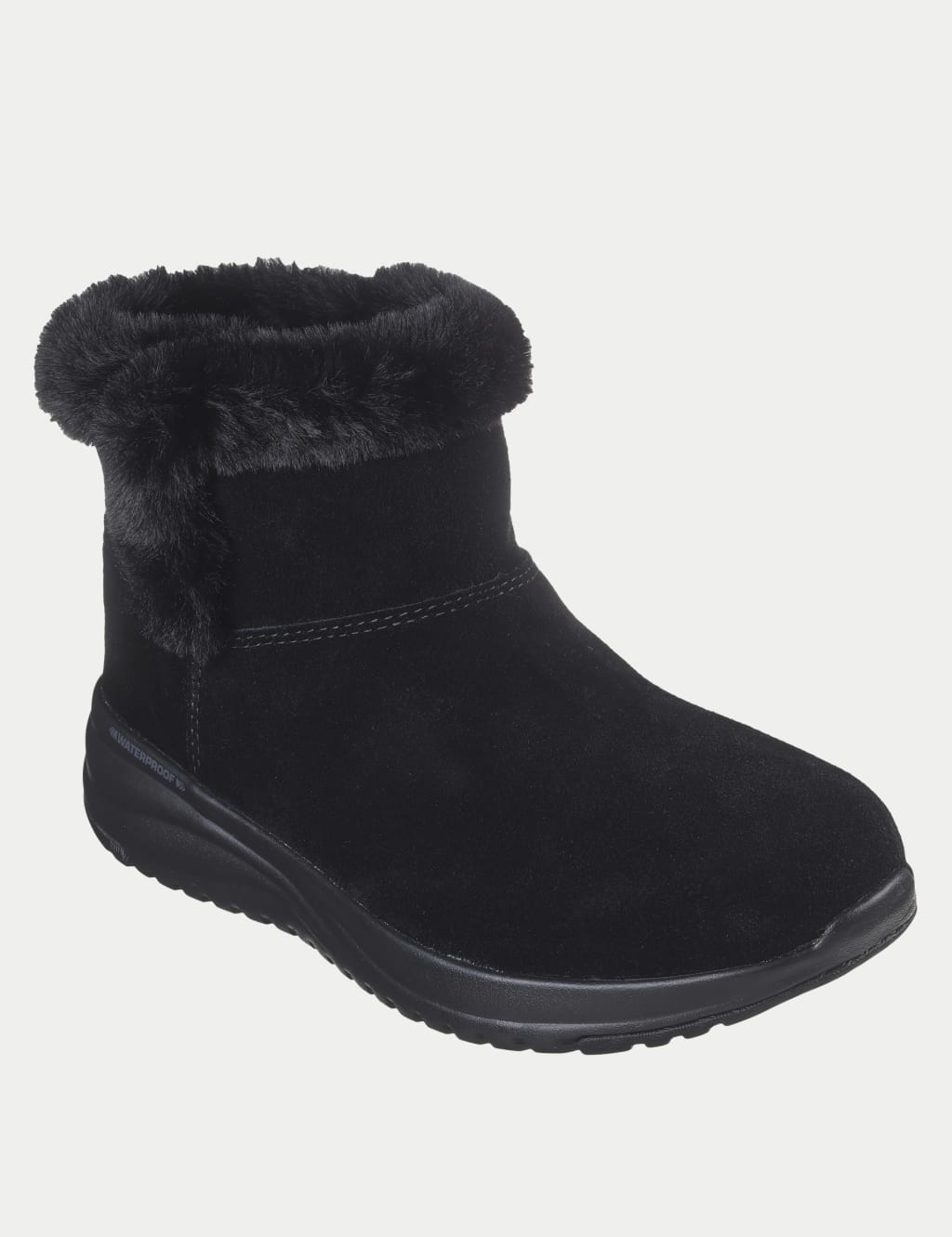 On The Go Stellar Cozy Step Suede Ankle Boots Skechers M S