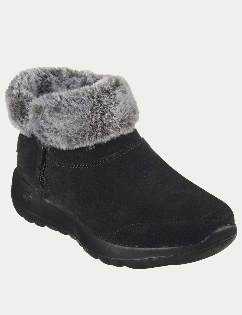 On the go joy bundle up suede boots by skechers on sale