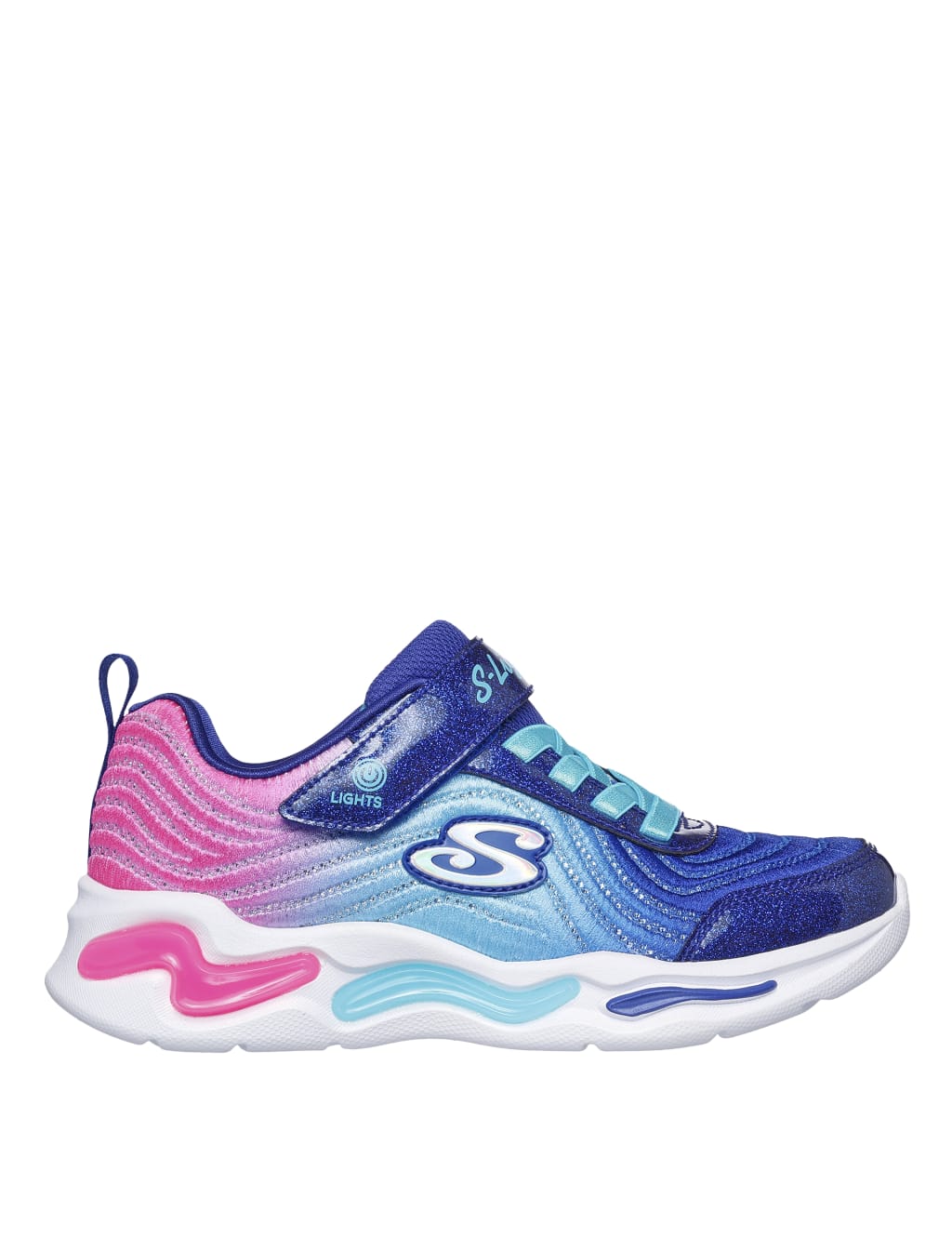 Wavy Beams Ombre Express Trainers 10 Small 3 Large Skechers M S