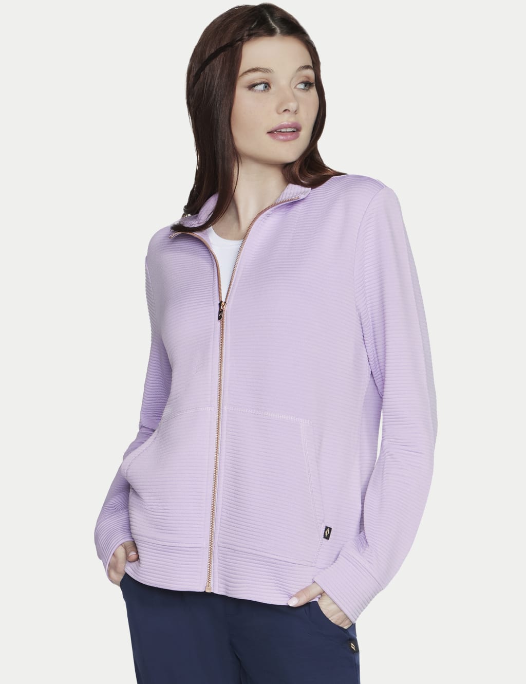 The GO WALK Everywhere Zip Up Jacket 1 of 4