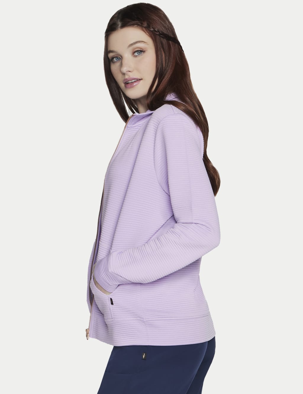 The GO WALK Everywhere Zip Up Jacket 3 of 4