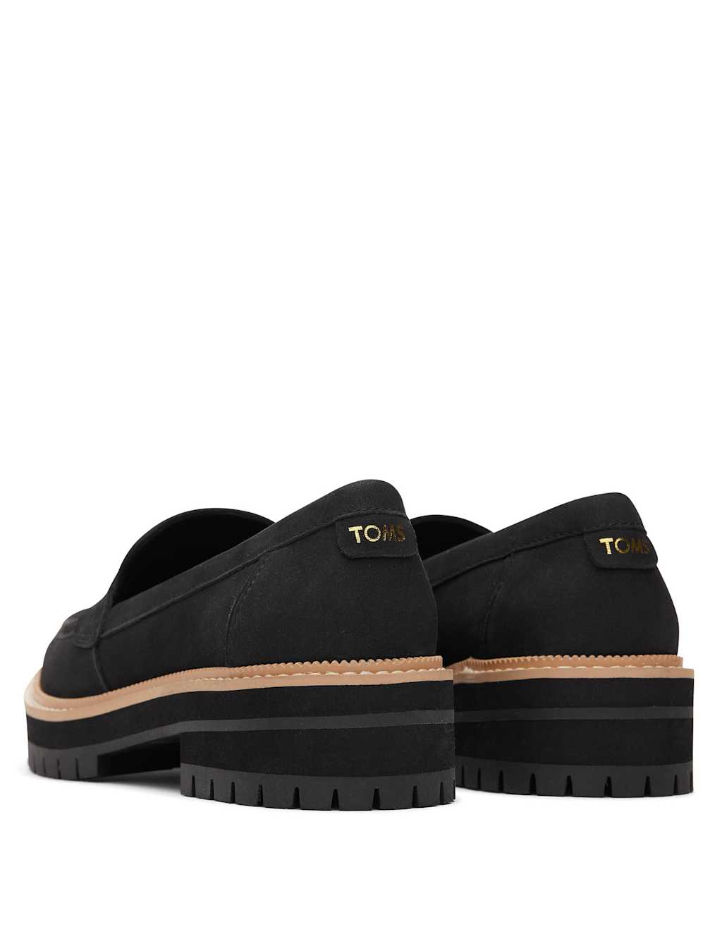 Suede Slip On Chunky Loafers 4 of 5