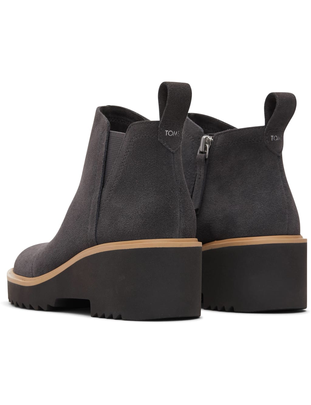 Suede Platform Ankle Boots