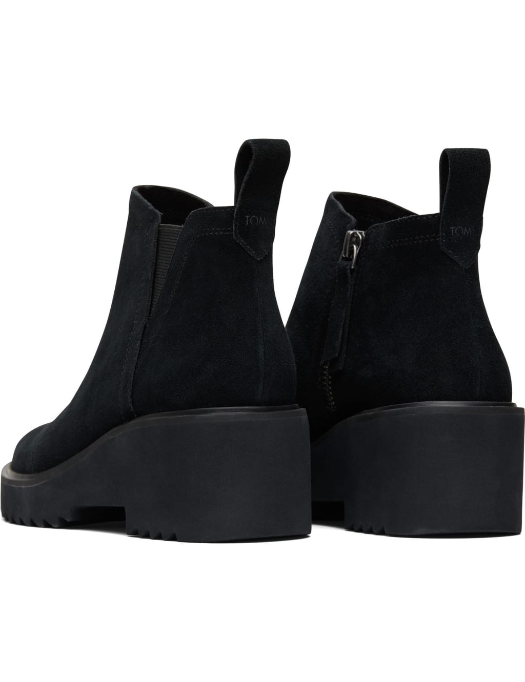 Suede Platform Ankle Boots 4 of 4