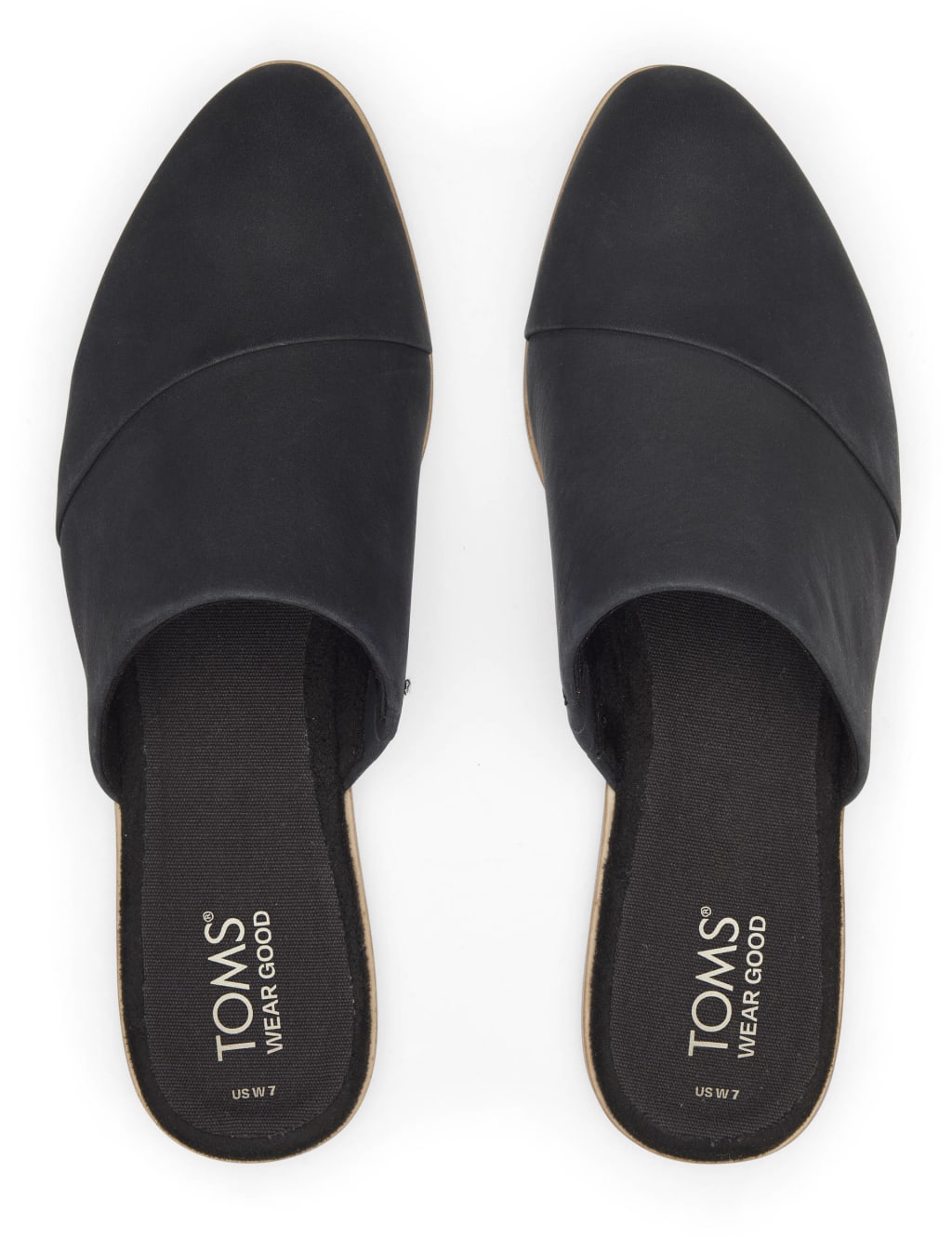 Toms leather mules cheap