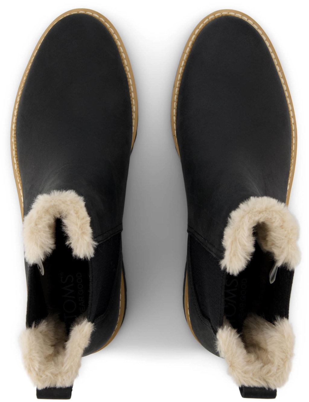 Leather Flat Chelsea Boots TOMS M S