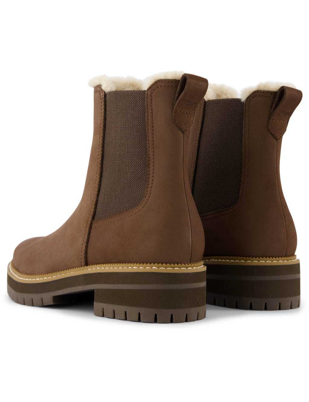 Leather Flat Chelsea Boots
