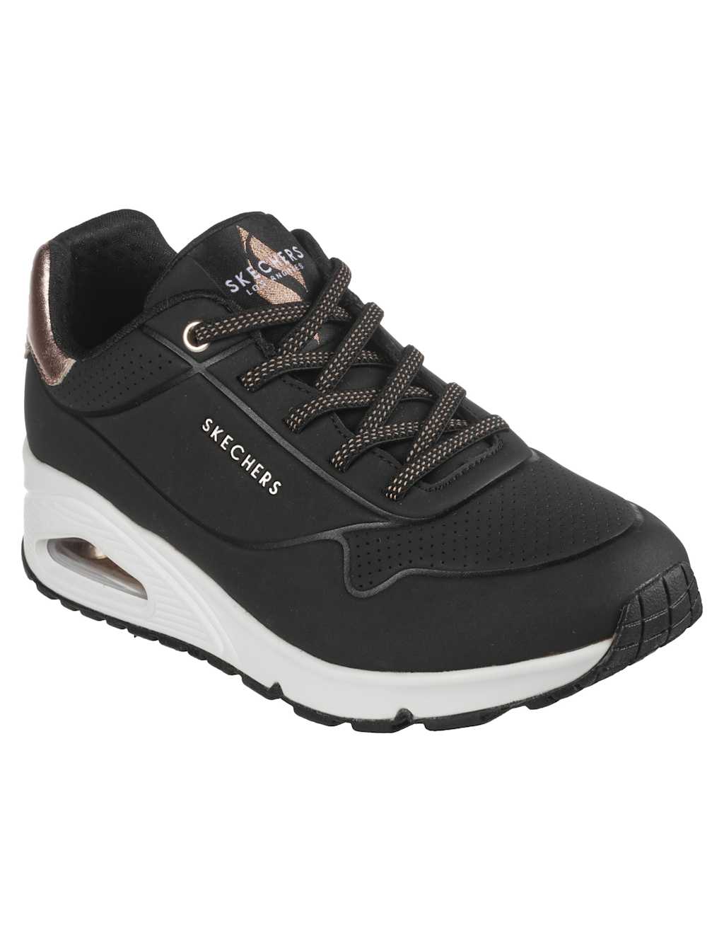 Shimmer Away Wide Fit Chunky Plaform Trainers 4 of 5