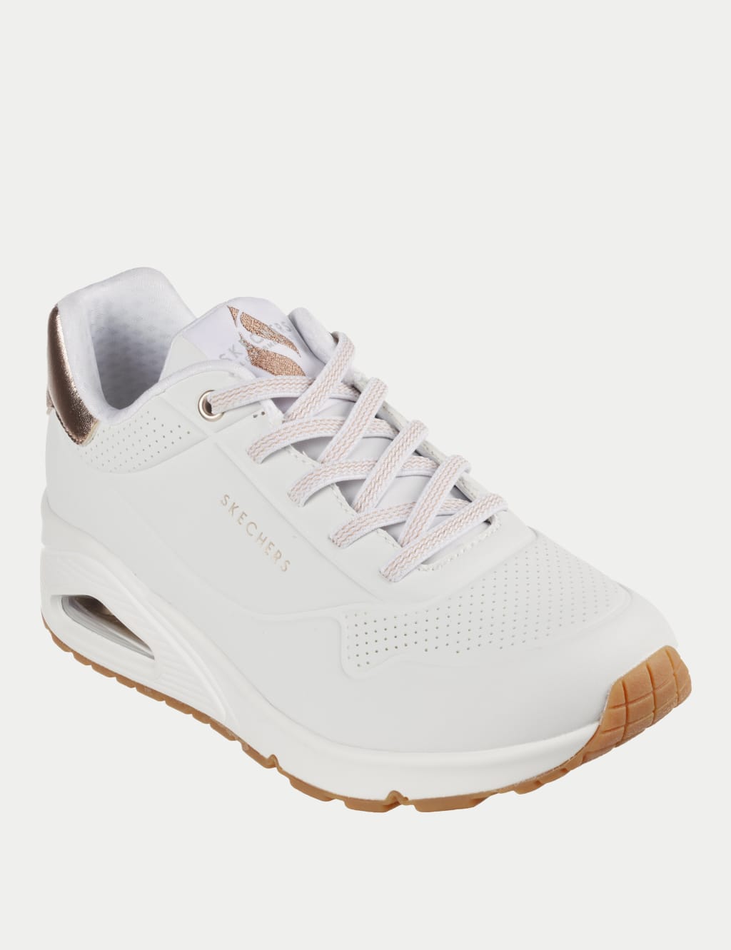 Shimmer Away Wide Fit Chunky Plaform Trainers 4 of 5