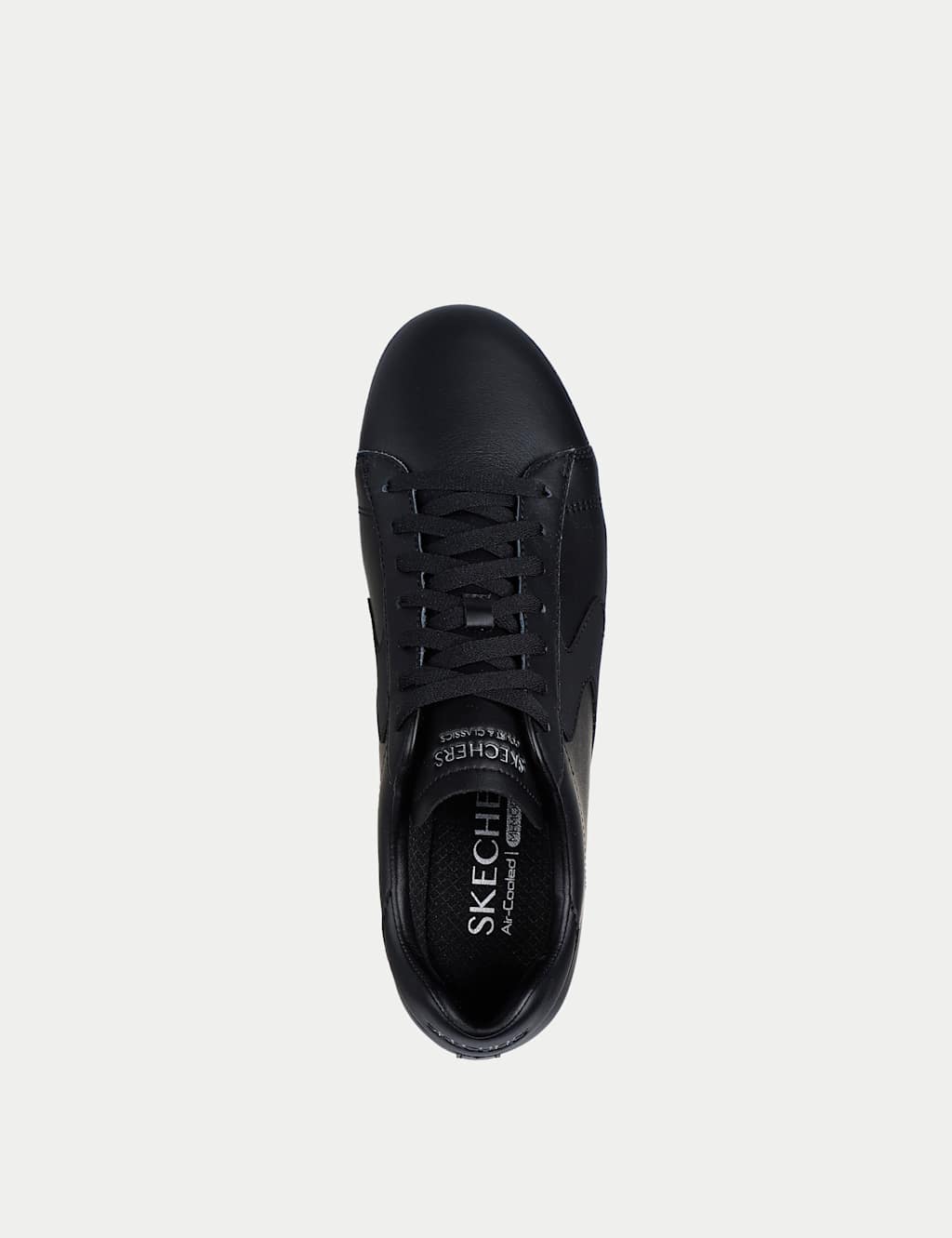 Leather Look Lace Up Trainers 2 of 5