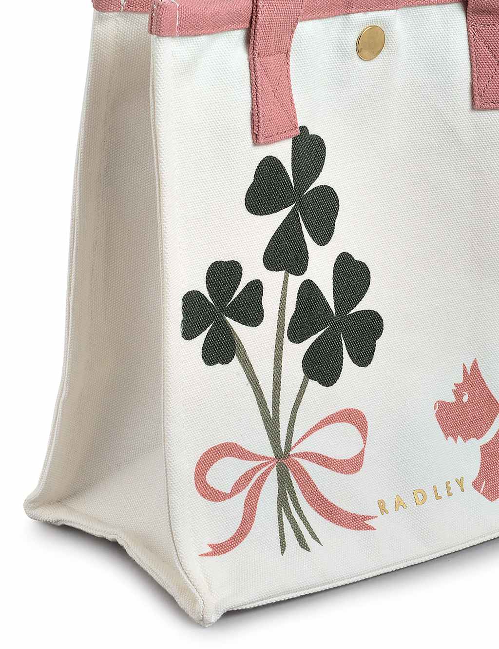 Lucky Charm Canvas Tote Bag 3 of 4