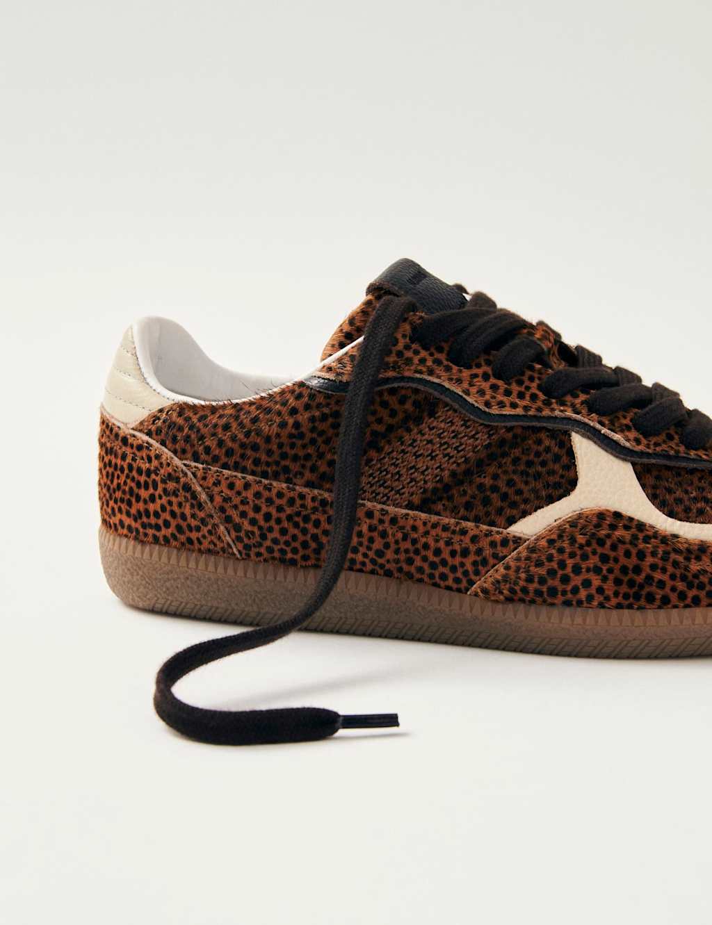 Tb.490 Rife Leather Animal Print Trainers 2 of 5