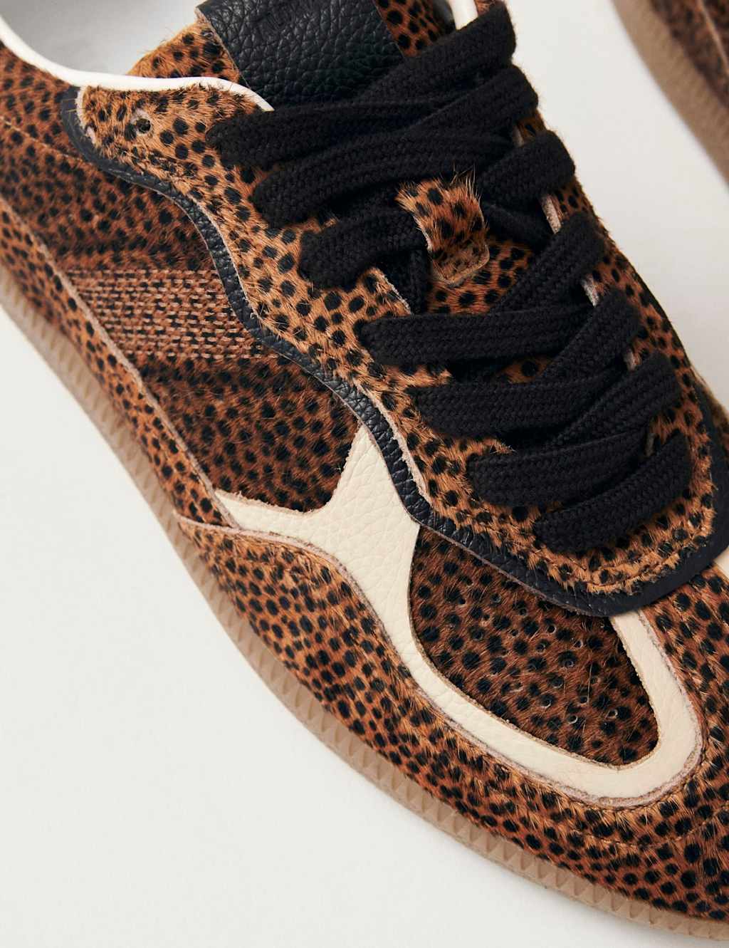 Tb.490 Rife Leather Animal Print Trainers 4 of 5