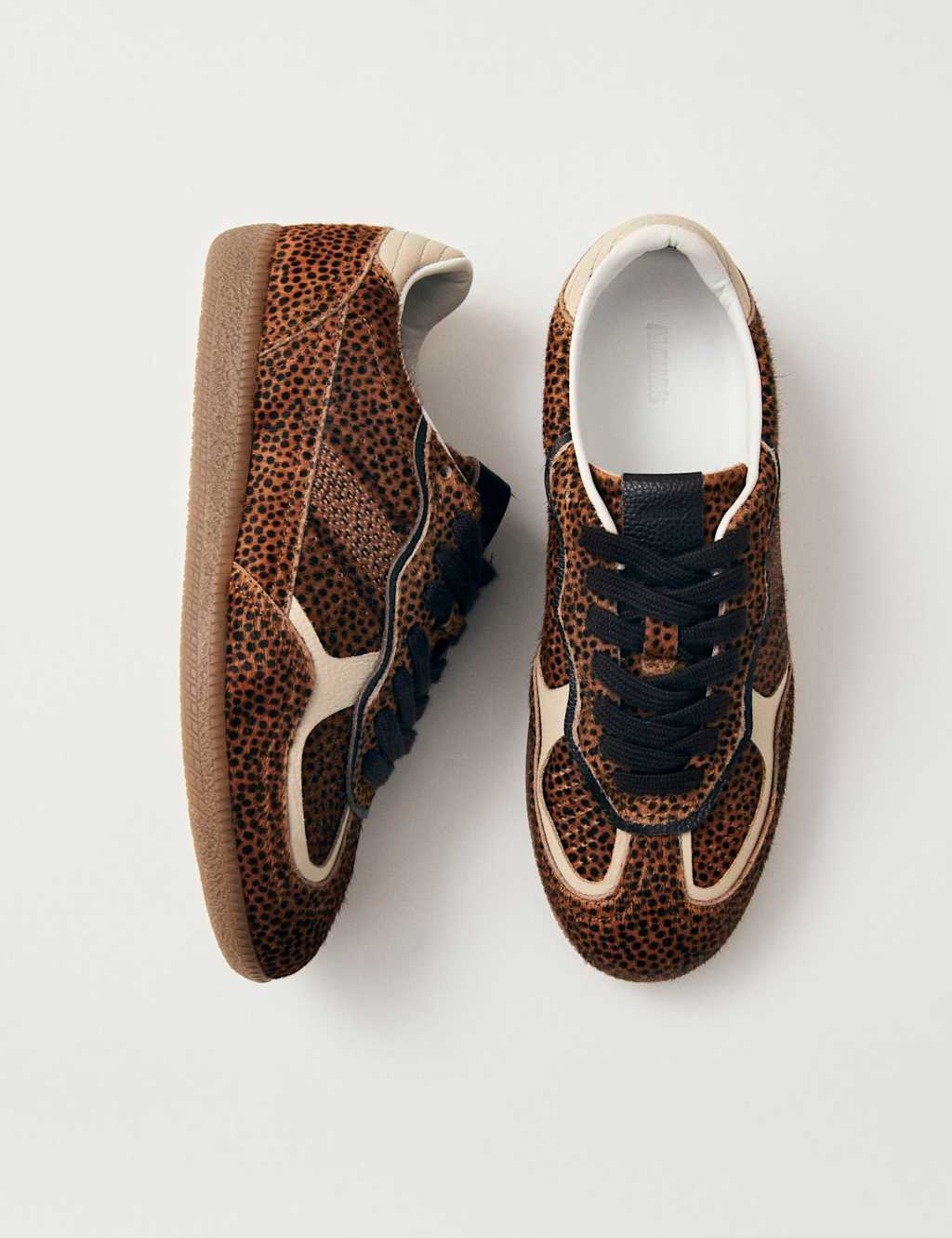 Tb.490 Rife Leather Animal Print Trainers 5 of 5