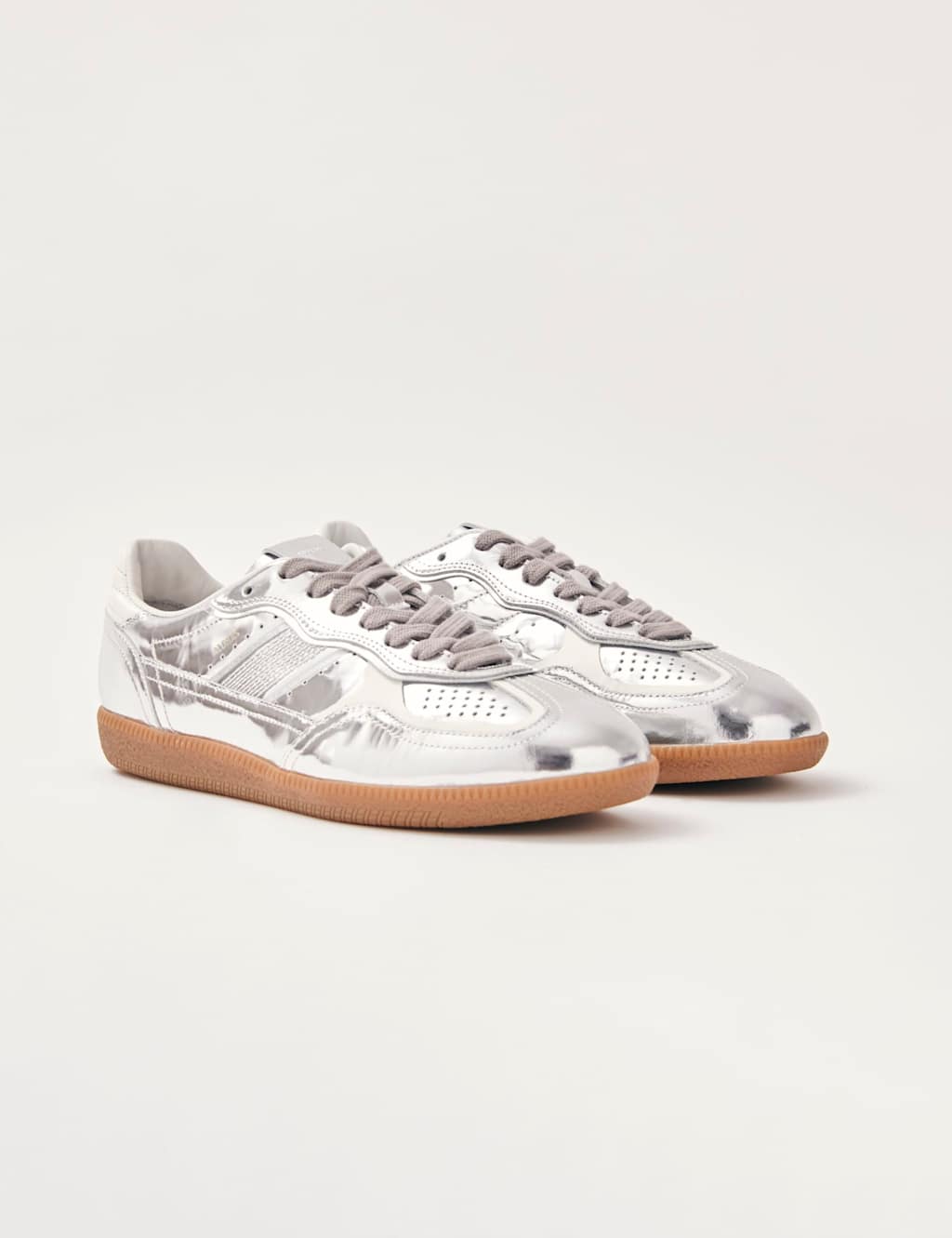 Tb.490 Leather Metallic Trainers 5 of 6