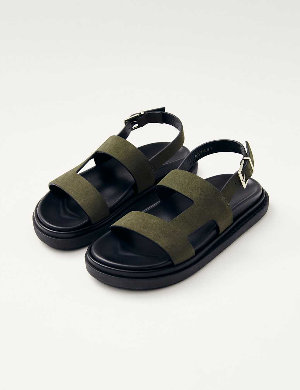 Lorelei Suede Footbed Sandals 3 of 5